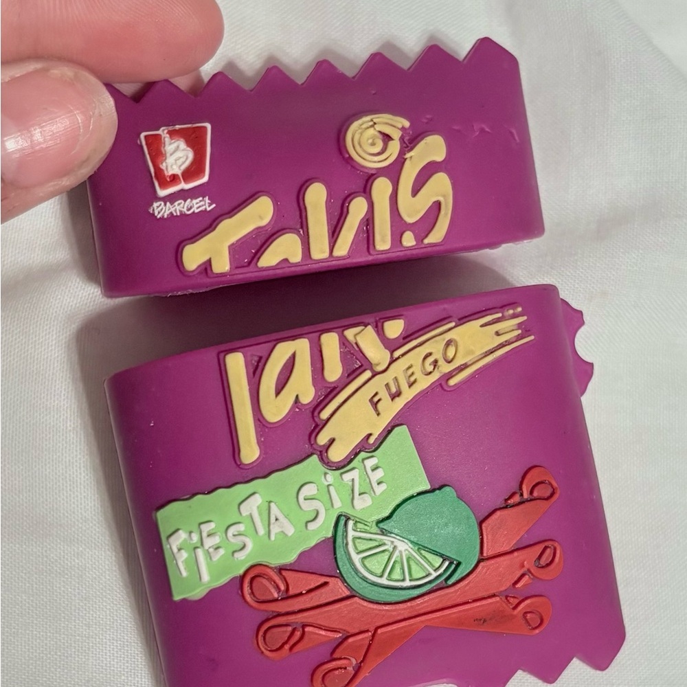 Takis Fuego Fiesta Size Purple airpod 1 case